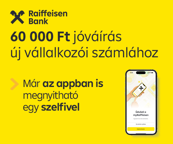 Most megéri Vállalkozói Számlát váltani - 60 000 Ft jóváirással - havidíjmentes POS terminállal 6 hónapig